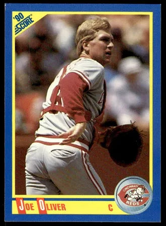 1990 Score Joe Oliver Baseball Card #10