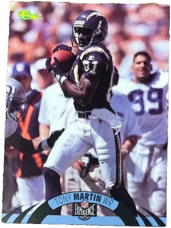 1995 Classic Tony Martin Football Card #94