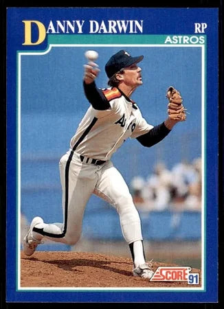 1991 Score Danny Darwin Baseball Card #51