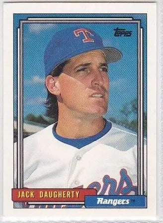 1992 Topps Jack Daugherty Baseball Card #344