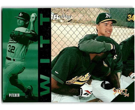 1994 Score Select Bobby Witt Baseball Card #128