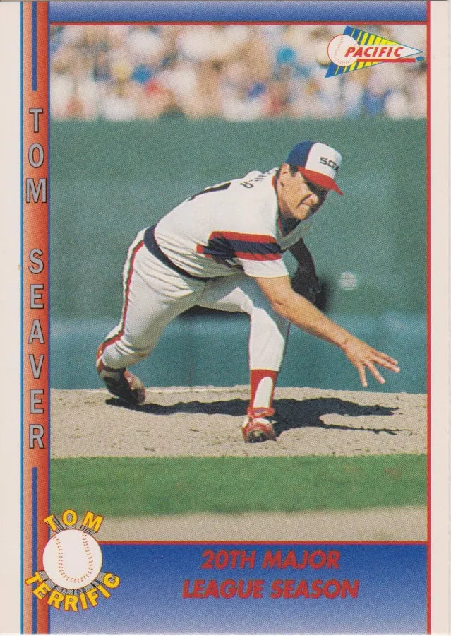 1992 Pacific Tom Terrific Tom Seaver 20th Major League Season Baseball Card #64
