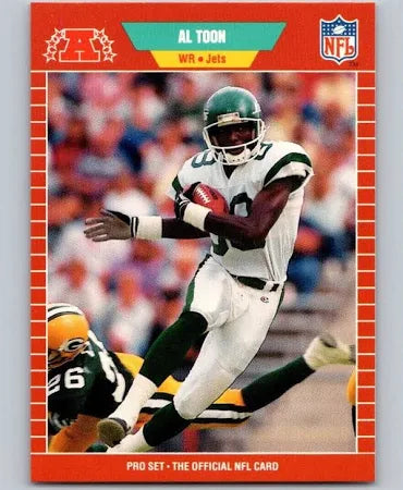 1989 NFL Pro Set Al Toon Football Card #308