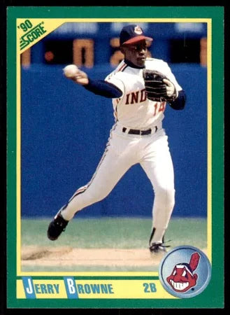 1990 Score Jerry Browne Baseball Card #52