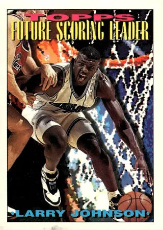 1994 Topps Larry Johnson Basketball Card #394