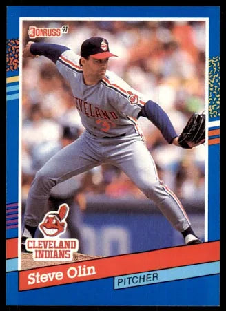 1991 Donruss Steven (Steve) Robert Olin Baseball Card #339
