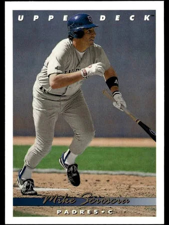 1993 Upper Deck Mike Scioscia Baseball Card #688