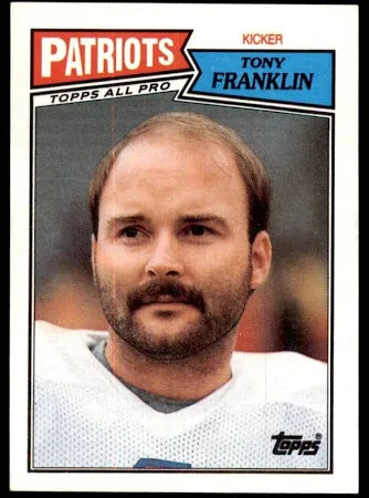 1987 Topps Tony Franklin Football Card #104