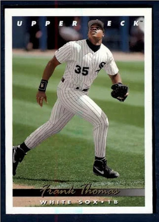 1993 Upper Deck Frank Thomas Baseball Card #555