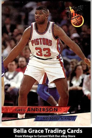 1994 Fleer Ultra Greg Anderson Basketball Card #241
