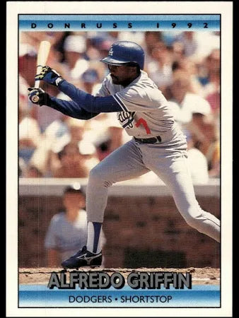 1992 Donruss Alfredo Claudino Griffin Baseball Card #692