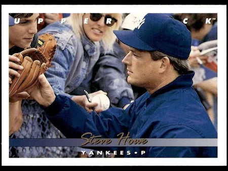 1993 Upper Deck Steve Howe Baseball Card #707