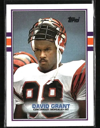 1989 Topps David Grant Football Card #31