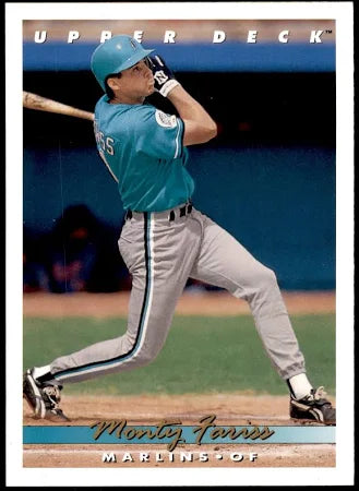 1993 Upper Deck Monty Fariss Baseball Card #717