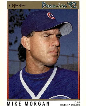 1992 O-Pee-Chee Mike Morgan Baseball Card #180