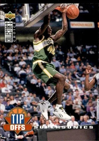1994 Upper Deck Collectors Choice Tip Offs Shawn Kemp Basketball Card #190
