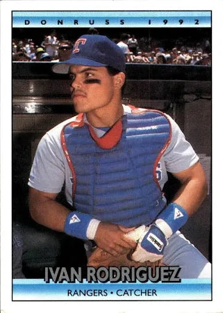 1992 Donruss Ivan Rodriguez Baseball Card #289