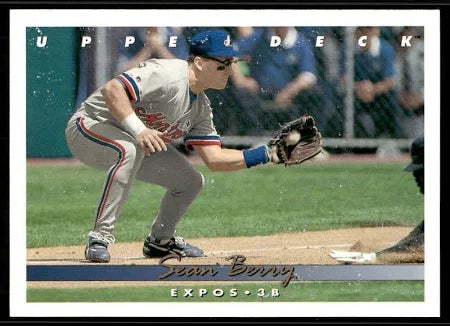 1993 Upper Deck Sean Berry Baseball Card #644