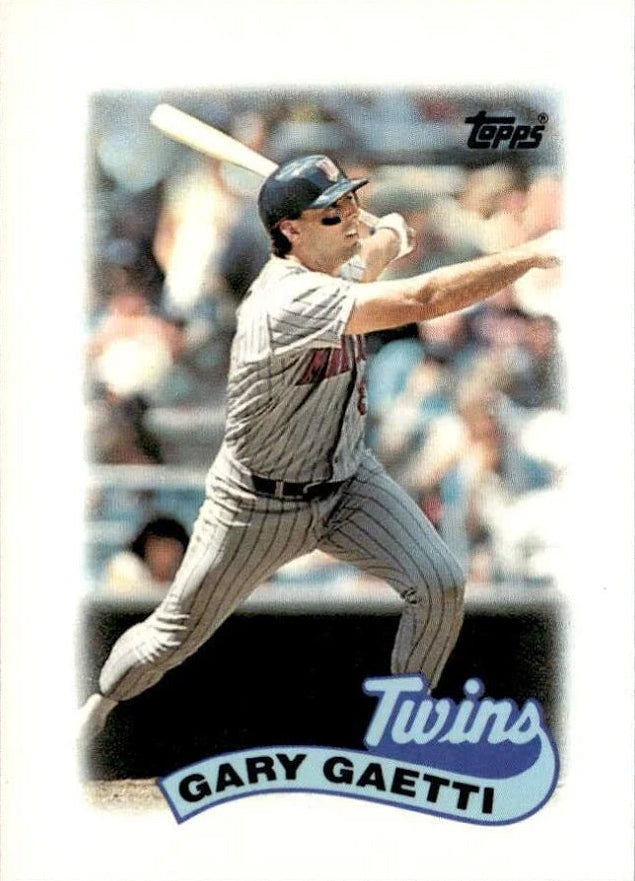 1989 Topps Gary Gaetti Baseball Card #61