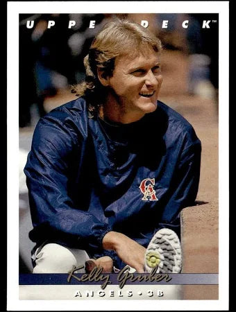 1993 Upper Deck Kelly Gruber Baseball Card #807
