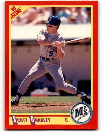 1990 Score Scott Bradley Baseball Card #228