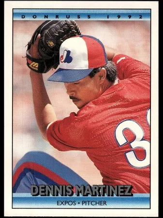 1992 Donruss Jose Dennis Martinez Baseball Card #686