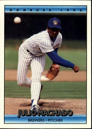 1992 Donruss Julio Segundo Machado Baseball Card #262