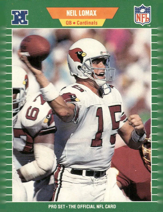 1989 NFL Pro Set Neil Lomax Football Card #331