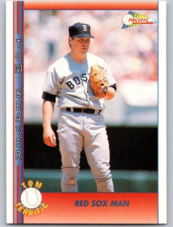 1992 Pacific Tom Terrific Tom Seaver Red Sox Man Baseball Card #67