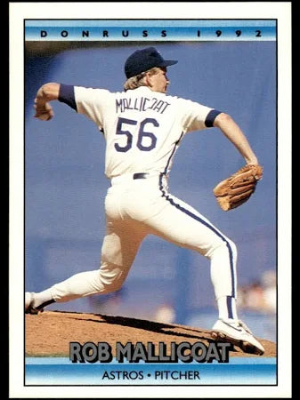 1992 Donruss Robin Dale Mallicoat Baseball Card #673
