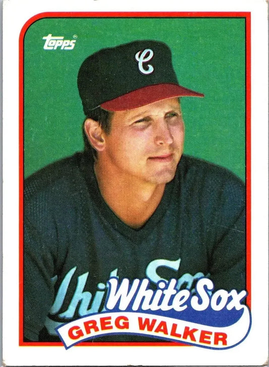 1989 Topps Greg Walker Baseball Card #408