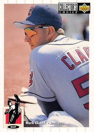 1994 Upper Deck Collectors Choice Mark Clark Baseball Card #538