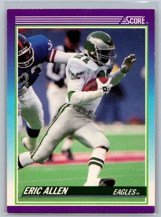 1990 Score Eric Allen Football Card #121