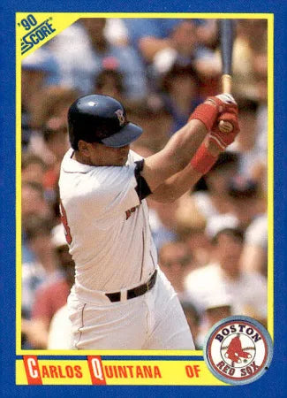 1990 Score Carlos Quintana Baseball Card #658