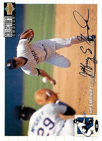 1994 Upper Deck Collectors Choice Jeff Gardner Baseball Card #106
