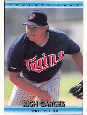 1992 Donruss Richard Aron Garces Baseball Card #516
