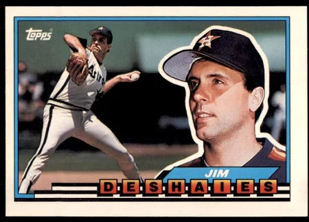 1989 Topps James Joseph Deshaies Baseball Card #29