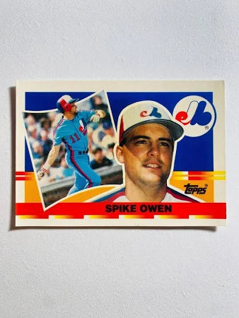 1990 Topps Spike Dee Owen Baseball Card #25