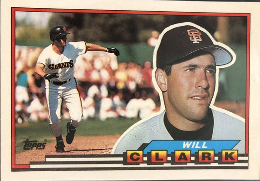 1989 Topps William Nuschler Clark Baseball Card #146