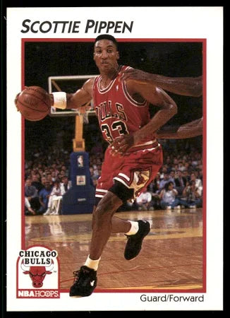 1991 NBA Hoops Scottie Pippen Basketball Card #7