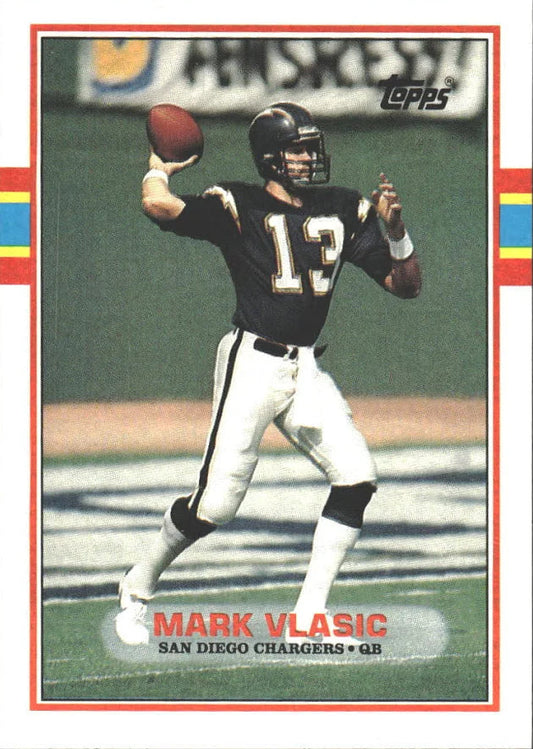 1989 Topps Mark Vlasic Football Card #311