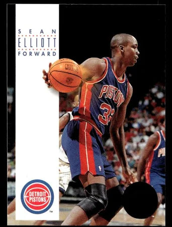 1994 Skybox Sean Elliott Basketball Card #220
