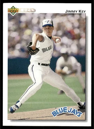 1991 Upper Deck Jimmy Key Baseball Card #302
