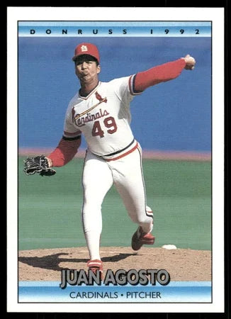 1992 Donruss Juan Roberto Agosto Baseball Card #37