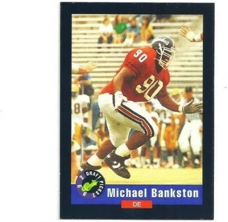 1992 Classic Draft Picks Michael Bankston Football Card #35