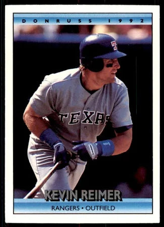 1992 Donruss Kevin Michael Reimer Baseball Card #251