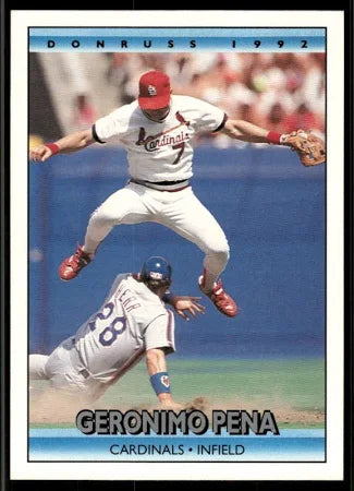 1992 Donruss Geronimo Pena Baseball Card #533
