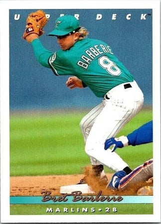 1993 Upper Deck Bret Barberie Baseball Card #552