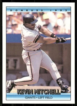 1992 Donruss Kevin Darrell Mitchell Baseball Card #583