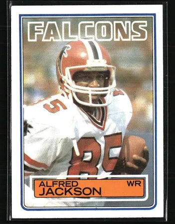 1983 Topps Alfred Jackson Football Card #18